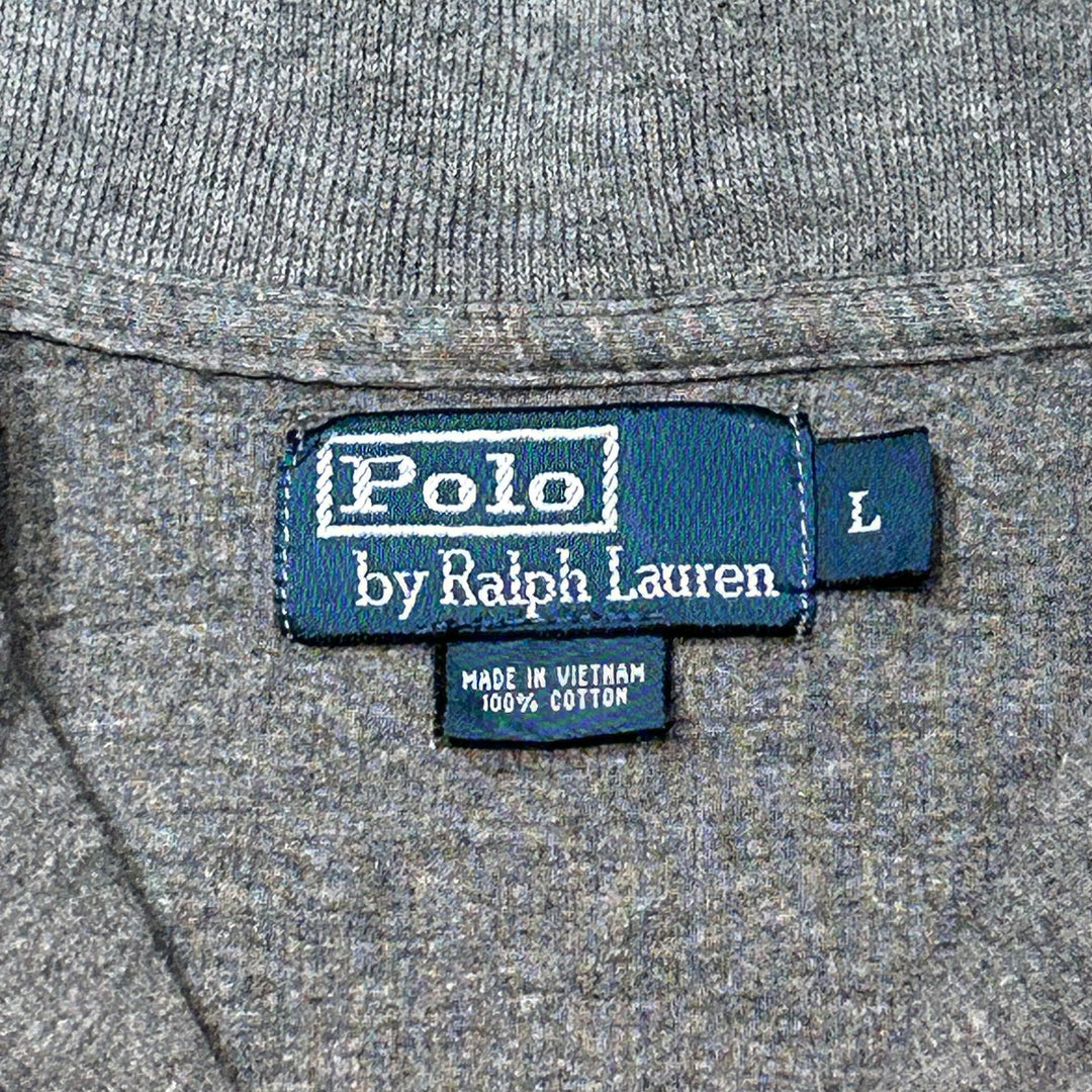 旧衣POLO by Ralph Lauren/ POLO拉尔夫劳伦/半拉链针织毛衣/尺寸L