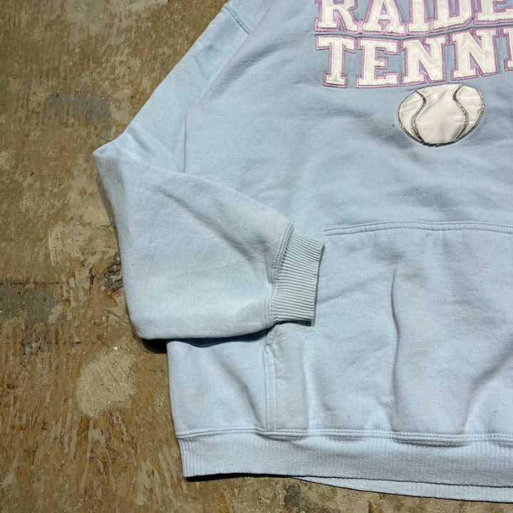 #4152 古着 Unknow/Pull over Parker/プルオーバーパーカー/RAIDER TENNIS/テニス/サイズM