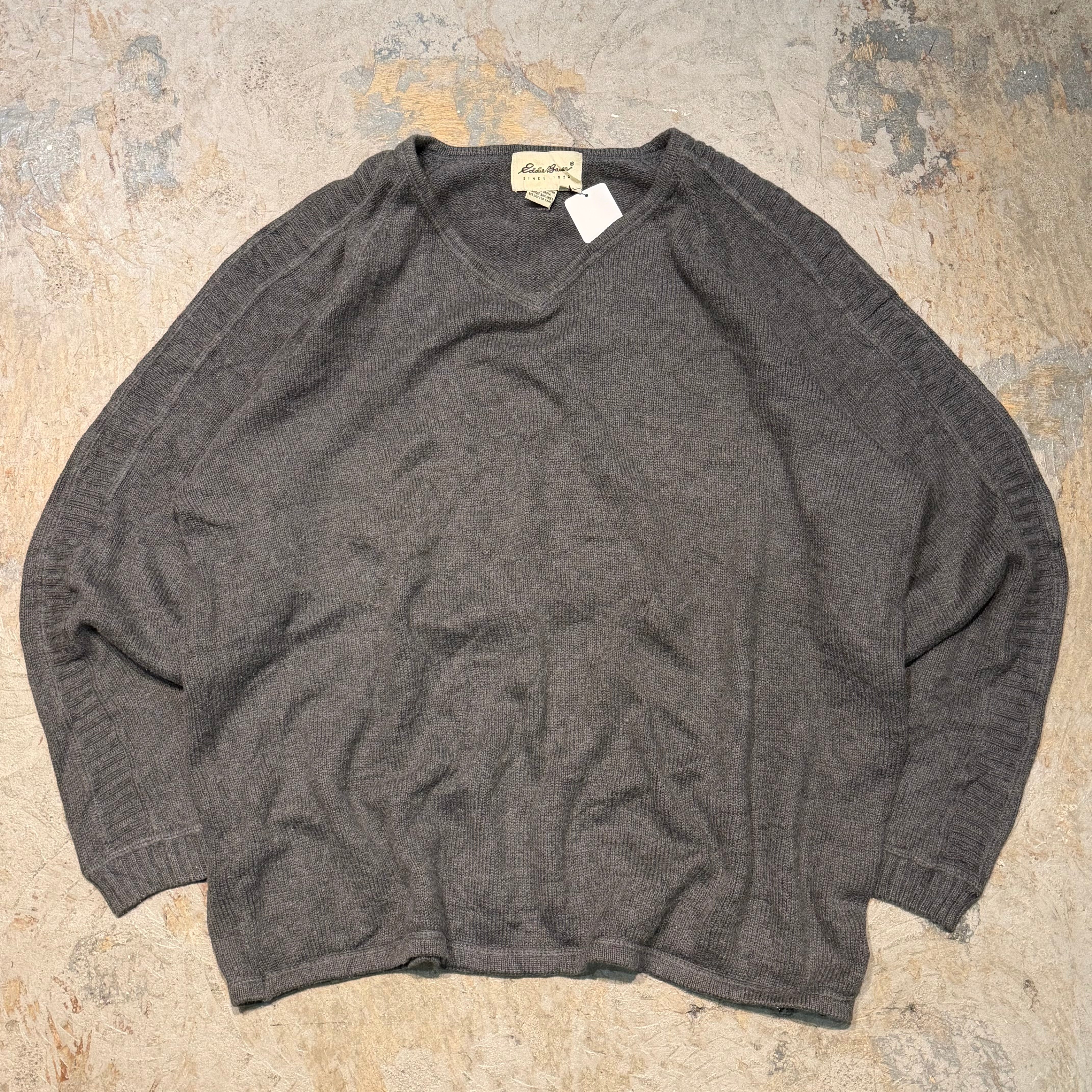 古着 90's~ Eddie Bauer/ エディーバウアー/ クルーネックニット