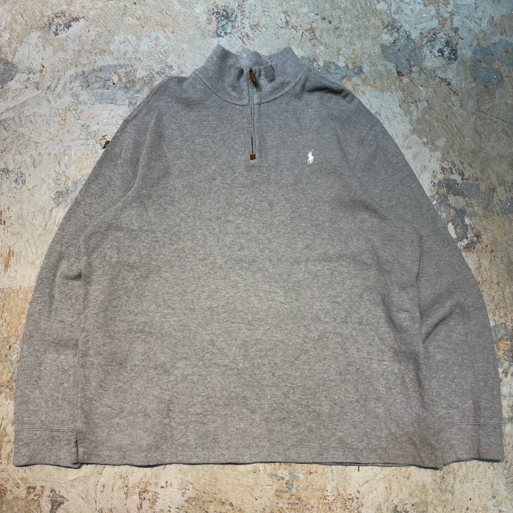 Used clothing POLO by Ralph Lauren/ Polo Ralph Lauren/ Half zip knit sweater/ Size XXL