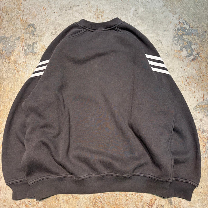 古着 90's adidas/ アディダス/クルーネックスウェット/ サイズS相当