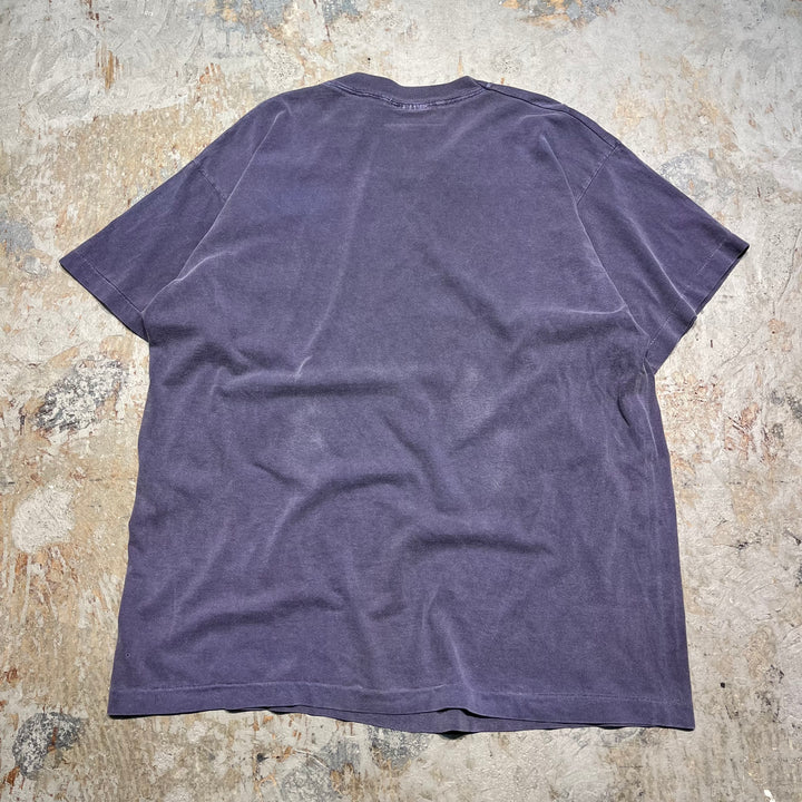 古着 Monster DUNKER/ダズマニアン・デビル/ルーニーテューンズ/ワーナーブラザース/ヴィンテージ シングルステッチ プリントTシャツ/サイズL-XL相当