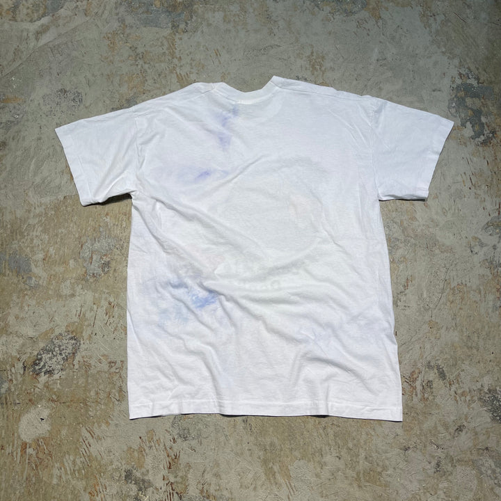 古着 イーヨー/ディズニー/完全なロバ/ヴィンテージ シングルステッチ プリントTシャツ/サイズL-XL相当