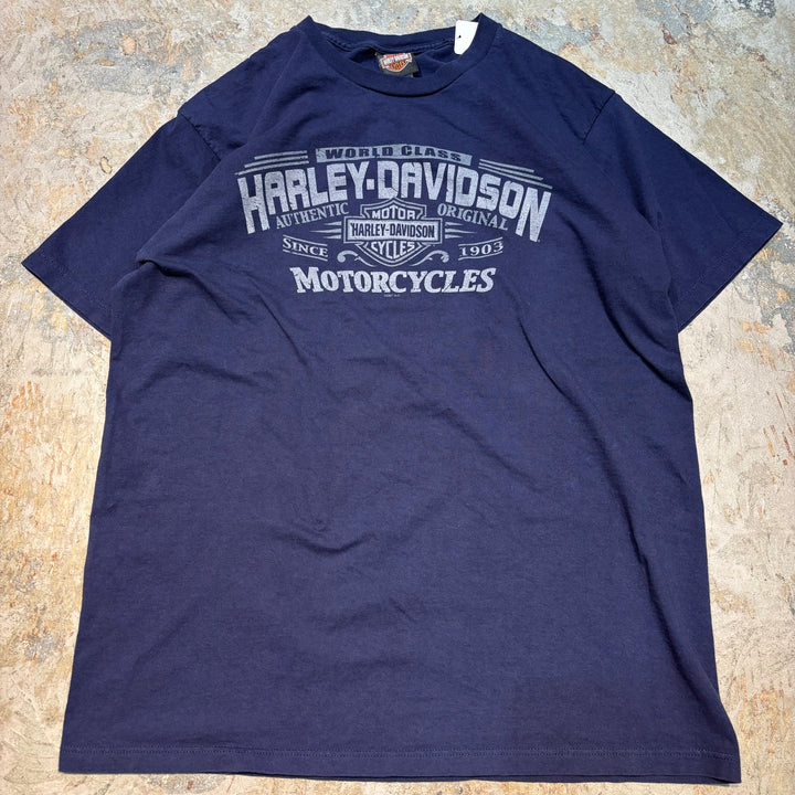 古着 USA製 Harley-Davidson/ハーレーダビッドソン/ プリントTシャツ/ サイズXL
