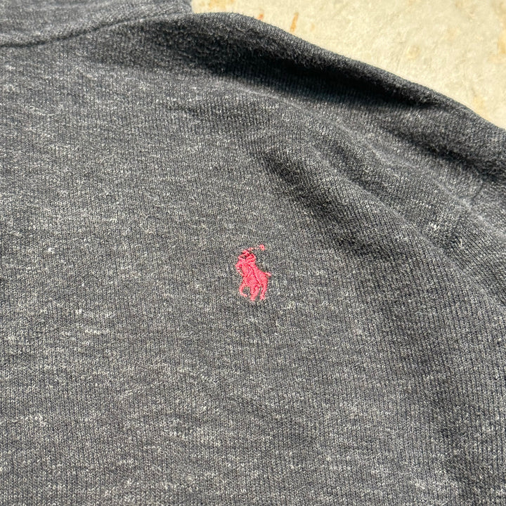 旧衣POLO by Ralph Lauren/ POLO拉尔夫劳伦/半拉链针织毛衣/尺寸M