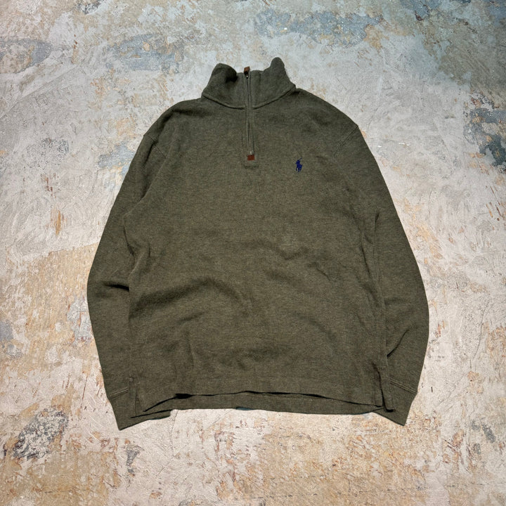 旧衣POLO by Ralph Lauren/ POLO Ralph Lauren/半拉链针织毛衣/尺寸S