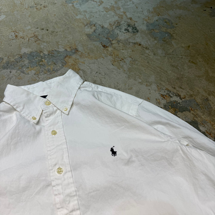 古着 Ralph Lauren/ ラルフ ローレン/ ボタンダウン長袖シャツ/ サイズM