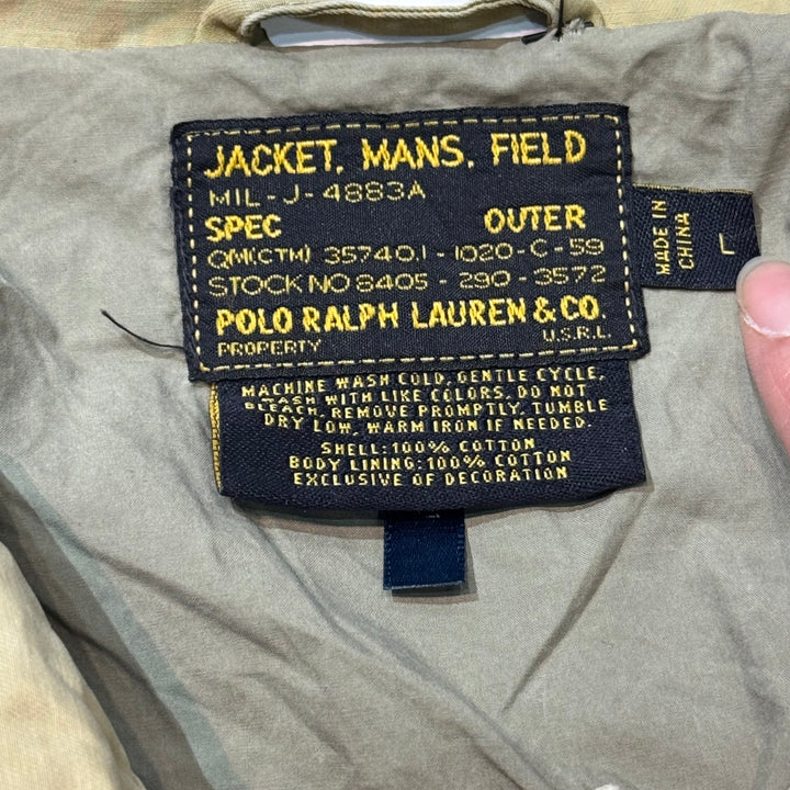 古着 Polo Ralph Lauren/ポロラルフローレン / ミリタリージャケット/ MIL-J-4883A/ サイズL
