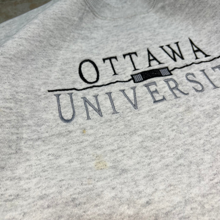 #3807 JANSPORT/ジャンスポーツ Crew Sweatshits/クルースウェット/MADE IN USA/サイズXXL