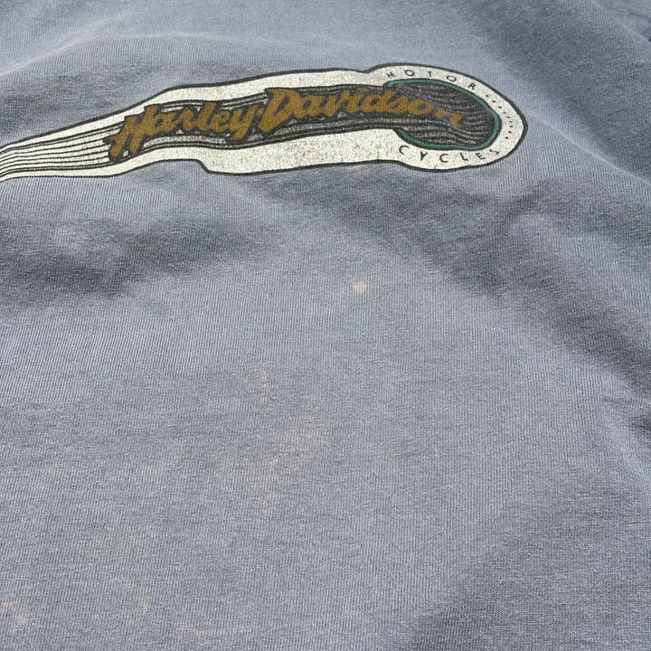 古着 USA製 Harley-Davidson/ハーレーダビッドソン/ プリントTシャツ/ サイズL