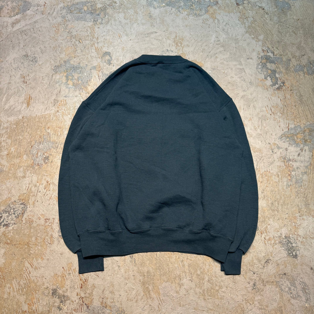 중고 의류 Russell Athletic/ Russell Athletic/ Blank Crew Neck Sweatshirt/ Plain/ Front V Gusset/ Size XL