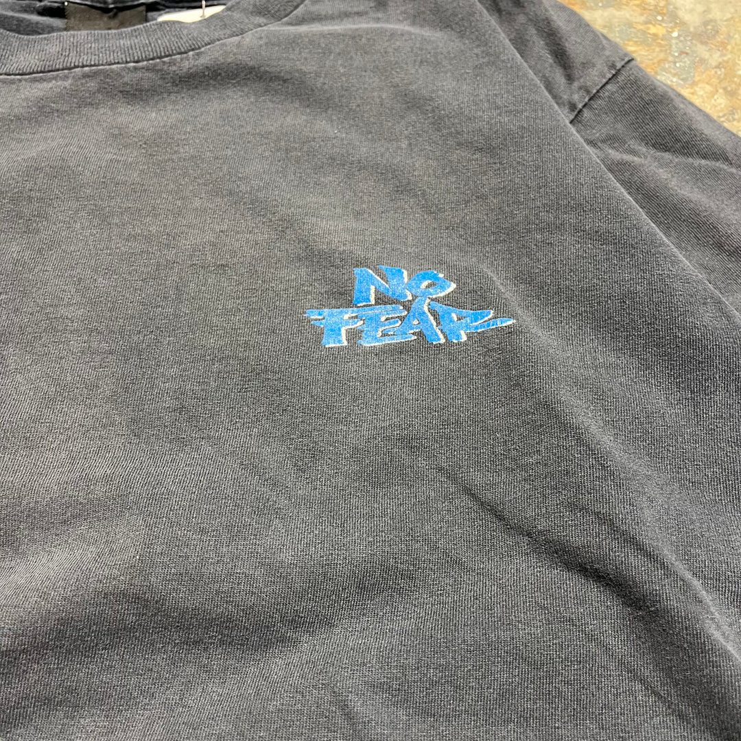 #4680 Used clothing unknown/short sleeve print t-shirt Tee/short sleeve print T-shirt/Made in USA/Size L