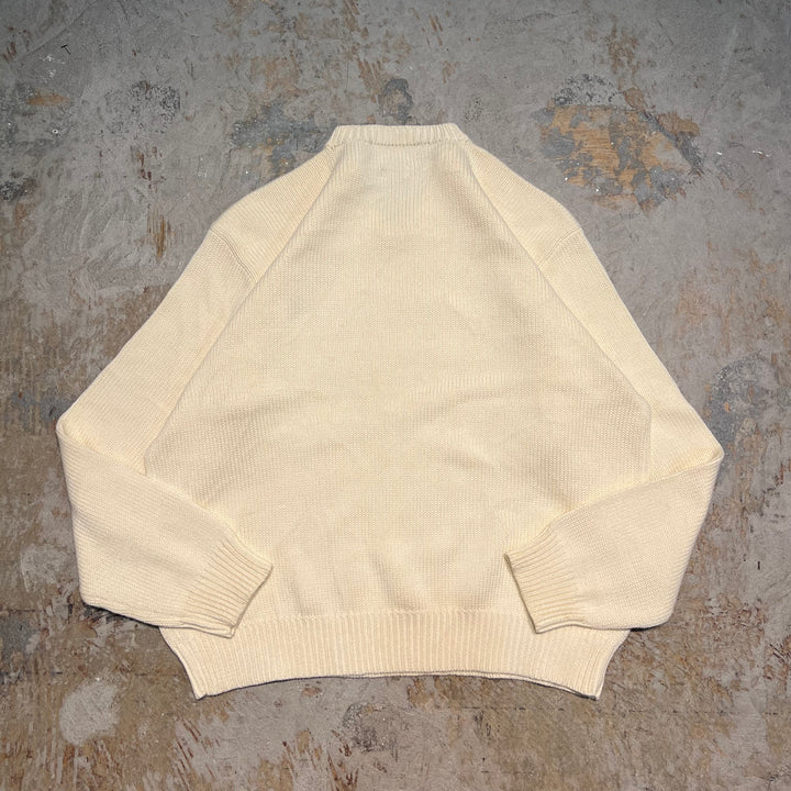 #3738 古着/ラルフローレン/POLObyRalphLauren/コットンニット/Cottonknit/Vネック/サイズL