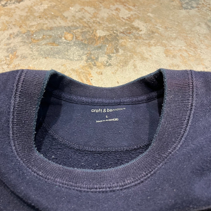 #4066 古着 Unknow/Crew neck sweat/クルーネックスウェット/SPORTSMANS/サイズL