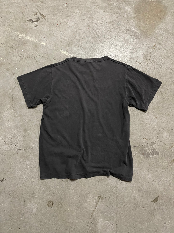 #MA66 古着 USA製 88's THE THREE STOOGES/三ばか大将/コメディ映画/オールドムービー/プリント Tシャツ/サイズL
