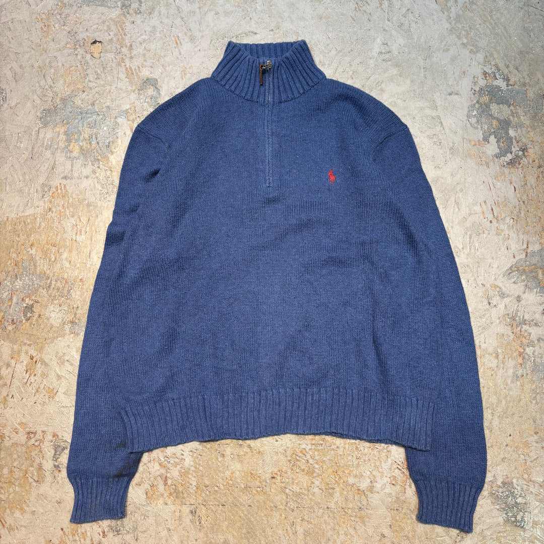 Ralph Lauren/ Polo Ralph Lauren/ Half Zip Knit Sweater/ Size L의 의류 폴로