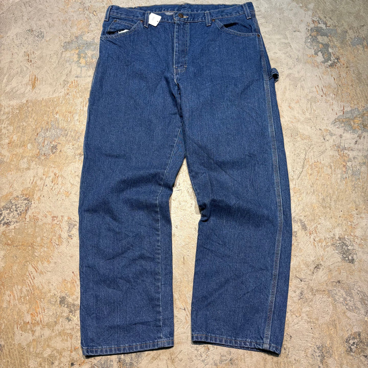 Dickies, Dickies, 화가 데님 바지, 실제 크기 : 35 x 29
