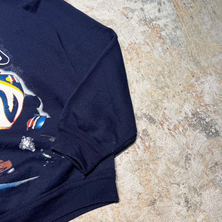 #3974 古着 Unknow/Crew neck sweat/クルーネックスウェット/ALEX2 CRIVILLE/サイズL