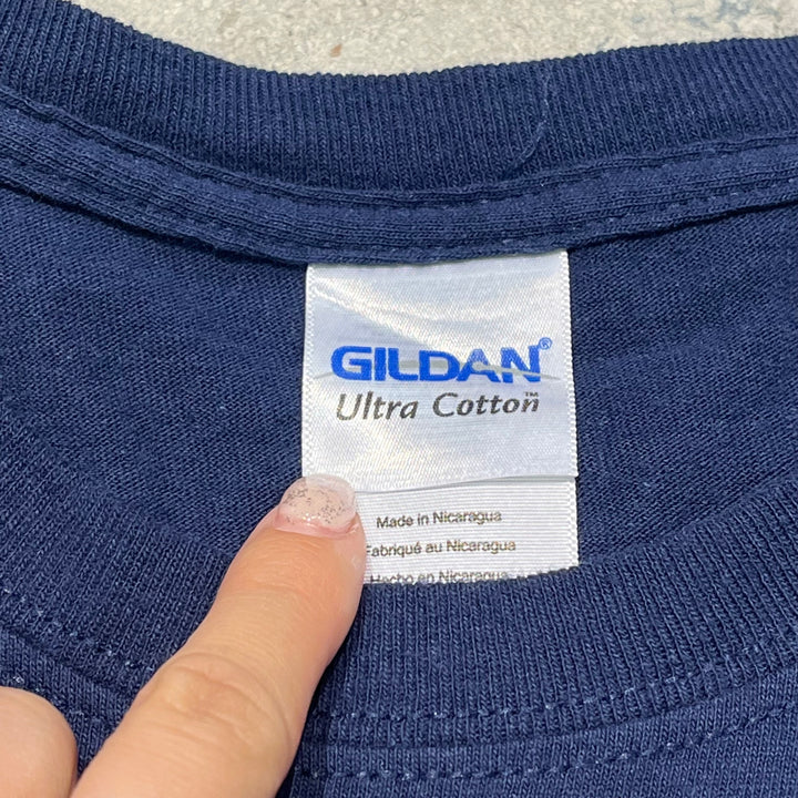 Used clothing Gildan/woodie/Classic/Car printed T-shirt/Size 2XL