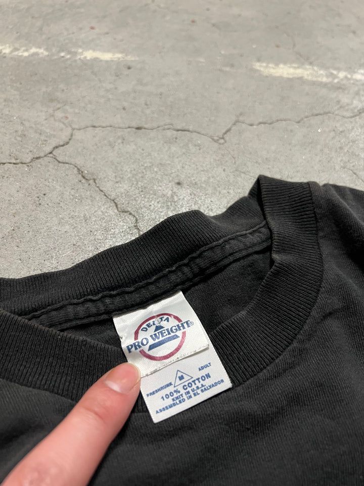 #MA49 빈티지 02의 델타/라몬/라몬/프린트 티셔츠/크기 m