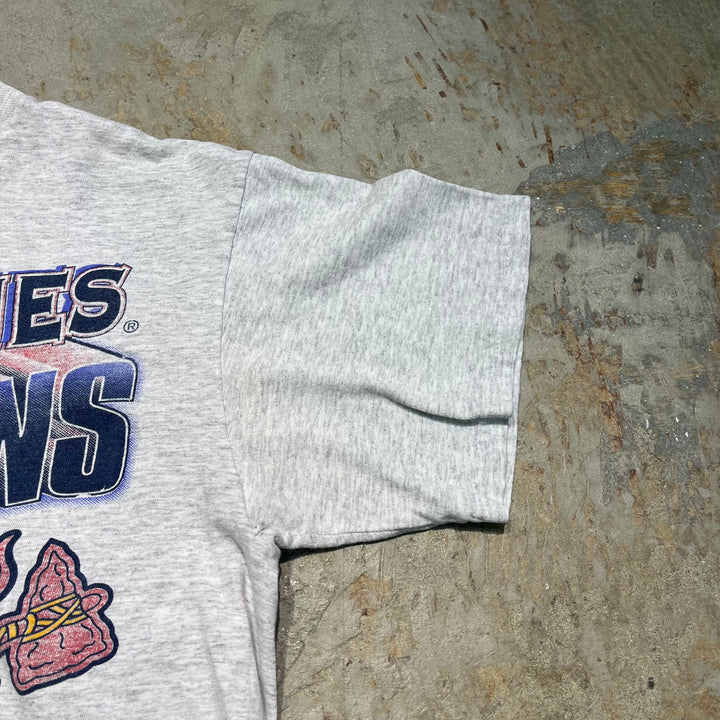 古着 アトランタ・ブレーブス/ワールドシリーズ/1995/MLB/プリントTシャツ / サイズM