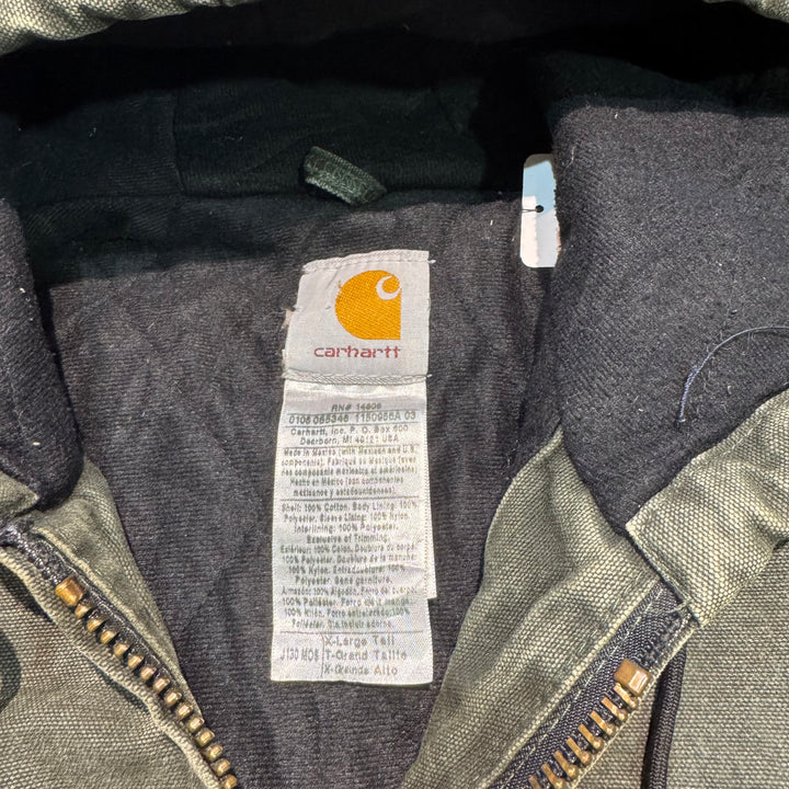 古着 carhartt/ カーハート/ アクティブジャケット/ 裏地キルティング/ サイズXL
