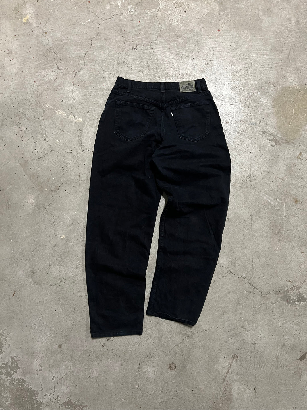 #MA36 Used clothing Levis SilverTab Baggy Denim Buggy Denim/Actual size 34 x 32