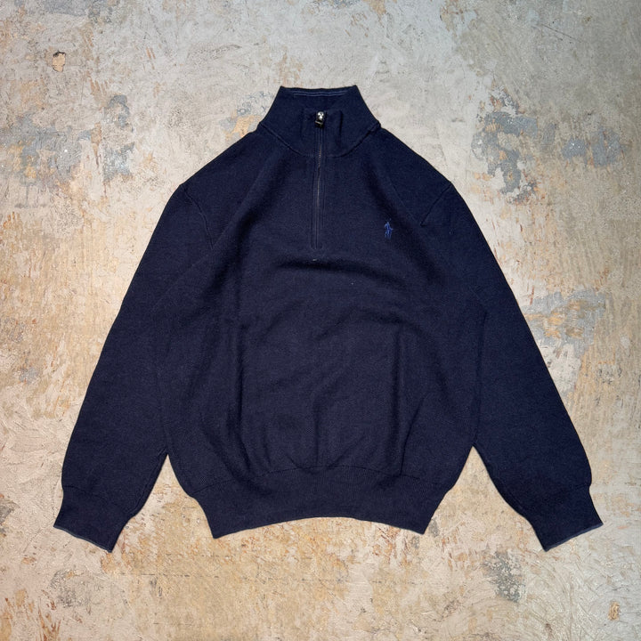 Ralph Lauren/ Polo Ralph Lauren/ Half Zip 니트 스웨터/ 사이즈 M의 사용 의류 폴로