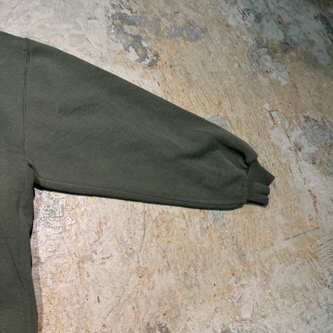 Used clothing Made in USA 80's~ RUSSELLATHLETIC/Russell Athletic/Crew neck blank sweatshirt/Plain/Size L