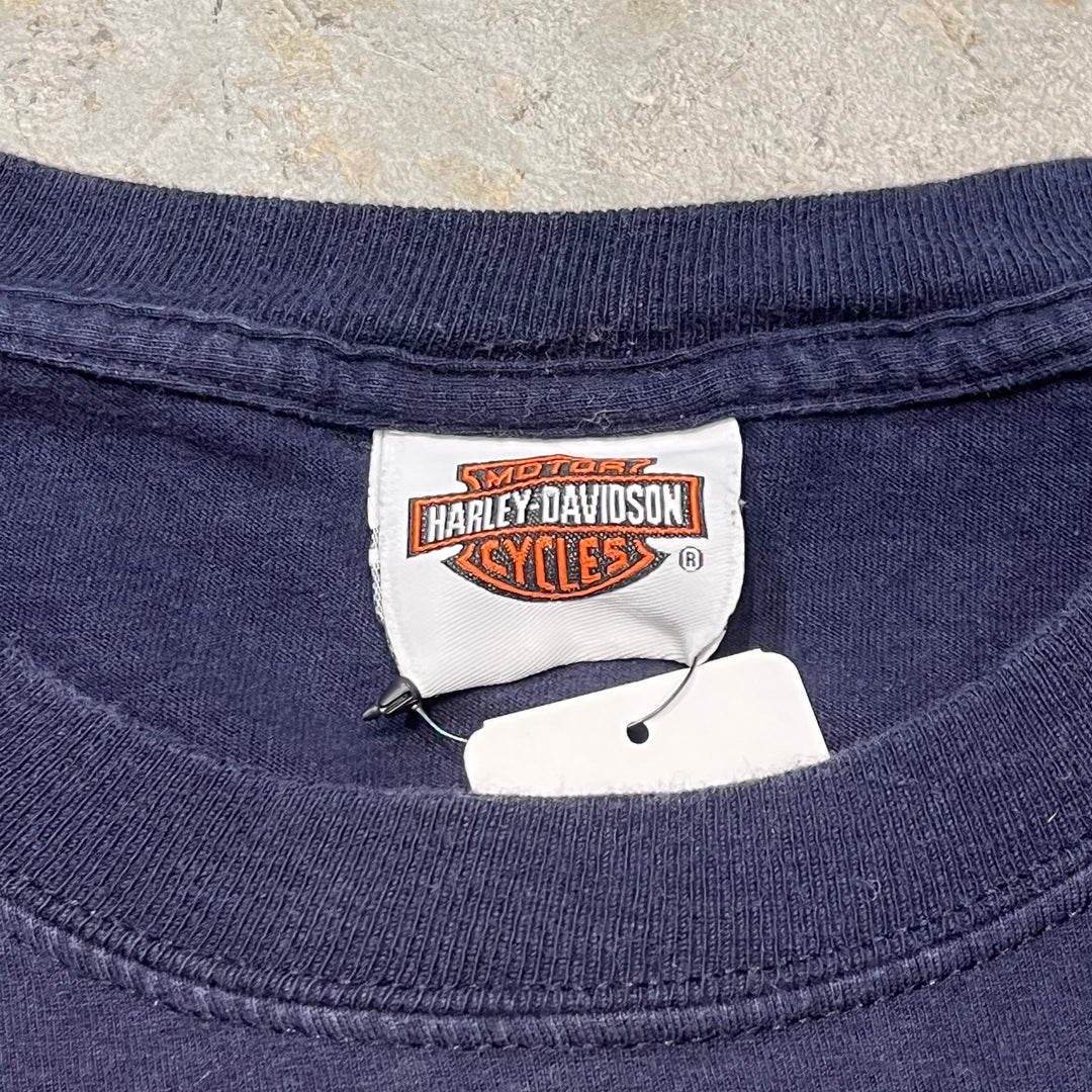 古着 Harley-Davidson/ハーレーダビッドソン/ プリントロングTシャツ/ サイズL