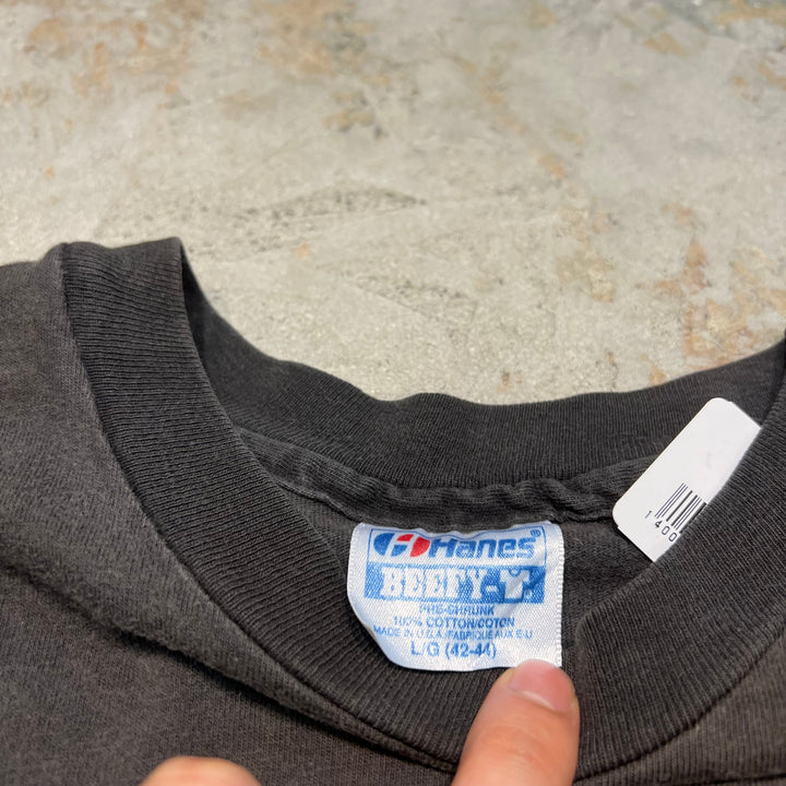 古着 USA製 92's ヘインズ/ ガース・ブルックス / ヴィンテージ シングルステッチ プリントTシャツ/サイズL