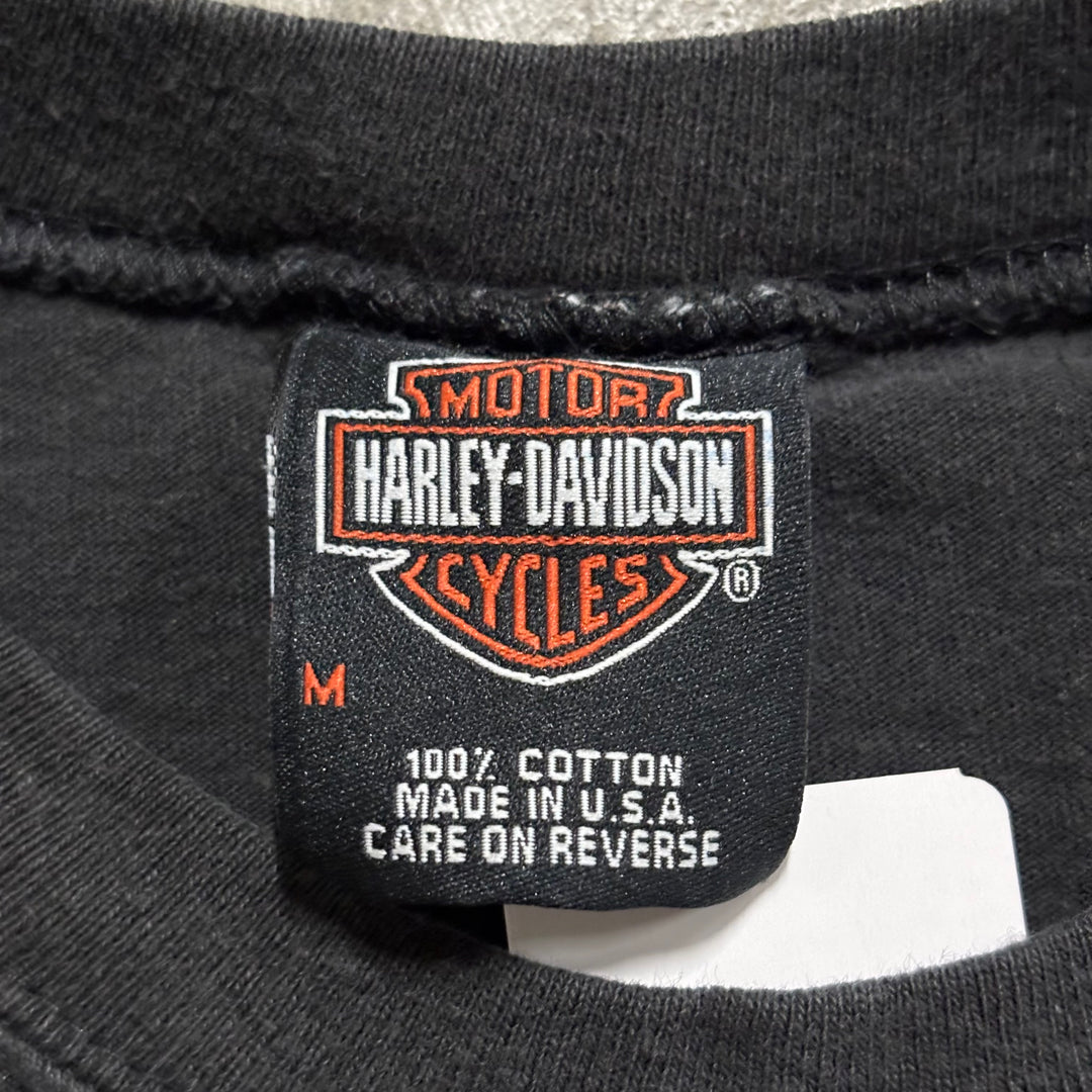 古着  USA製 Harley-Davidson /ハーレー ダビッドソン/ プリントTシャツ/ ノースリーブ/ サイズM