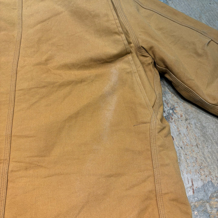 Used clothing 90's~ carhartt/ Carhartt/ Traditional coat/ Duck fabric/ Quilted lining/ Equivalent to size XL