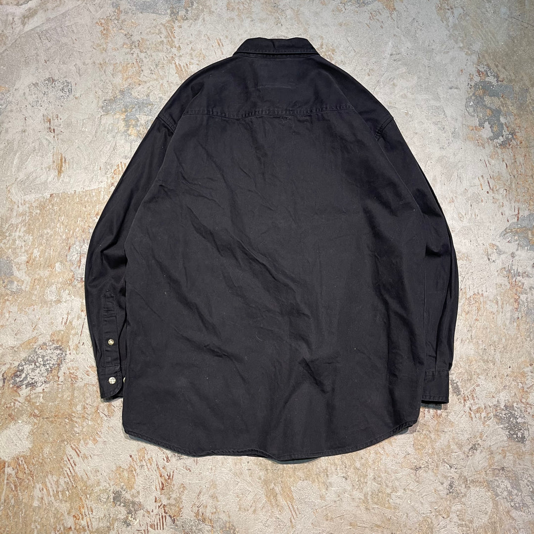#4428 Used clothing Lee/Long Sleeve Shirt/Long Sleeve Shirt/Company Logo/Size L