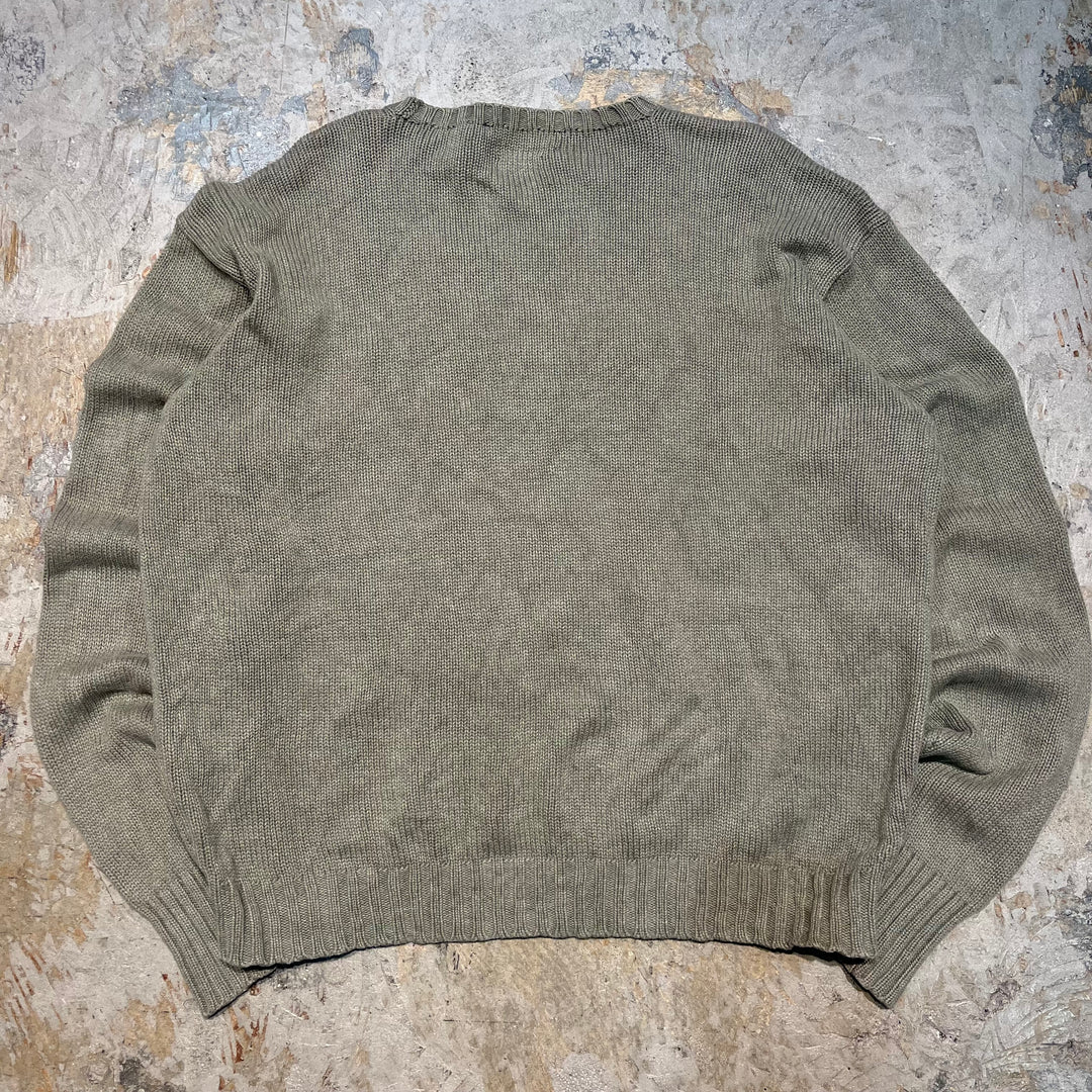 Ralph Lauren/ Polo Ralph Lauren/ Crew Neck Knit Sweater/ Size XL의 빈티지 폴로