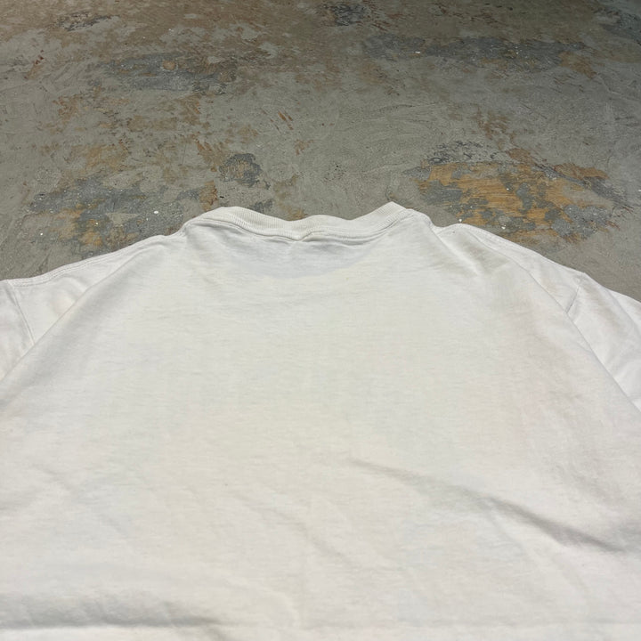 #4531 古着 unknow/short sleeve print t-shirt Tee/半袖プリントTシャツ/シングルステッチ/アップルプリント/サイズ2XL相当