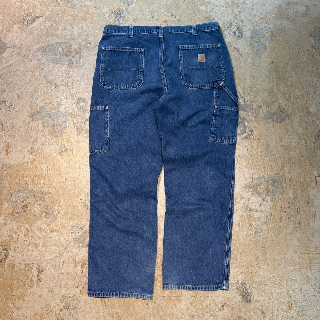 Used clothing Carhartt/ Denim painter pants/ Actual size 35 x 28
