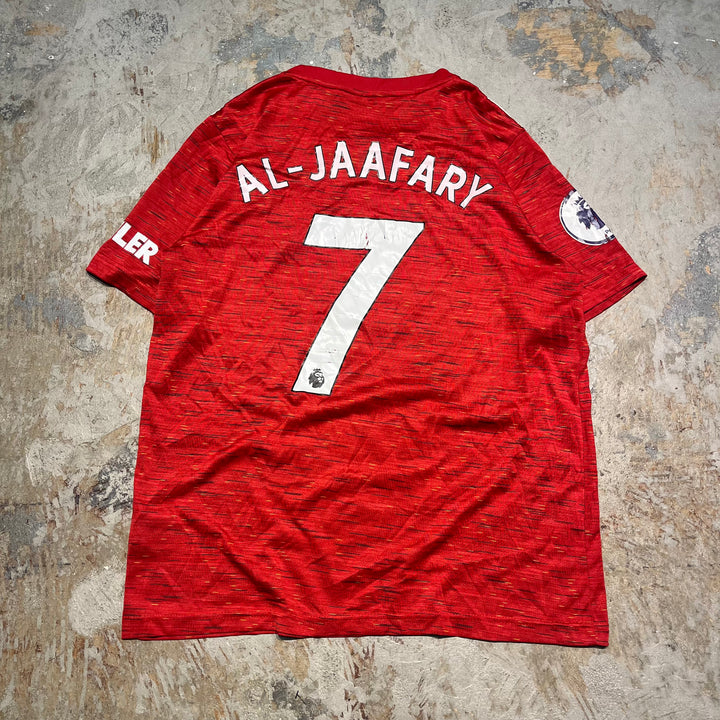 #4476 古着 Adidas/アディダス/MANCHESTER UNITED/マンチェスター ユナイテッド/Football/フットボール/AL-JAAFARY/エルシャーラウィ/サイズM