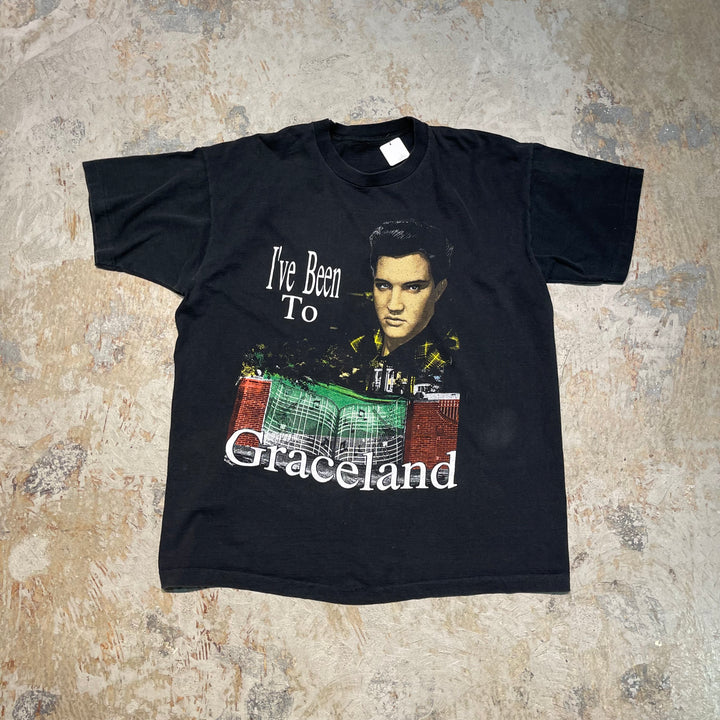 古着 90's USAVINTAGE / エルビス・プレスリー I've Boon to graceland / バンドTシャツ / サイズXL相当