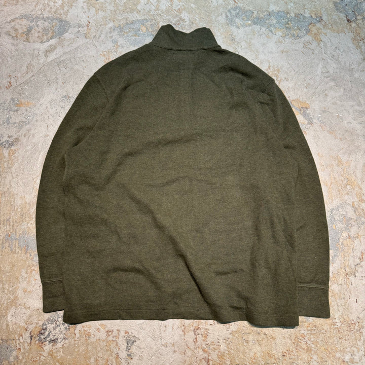 旧衣POLO by Ralph Lauren/ POLO拉尔夫劳伦/半拉链针织毛衣/尺寸L