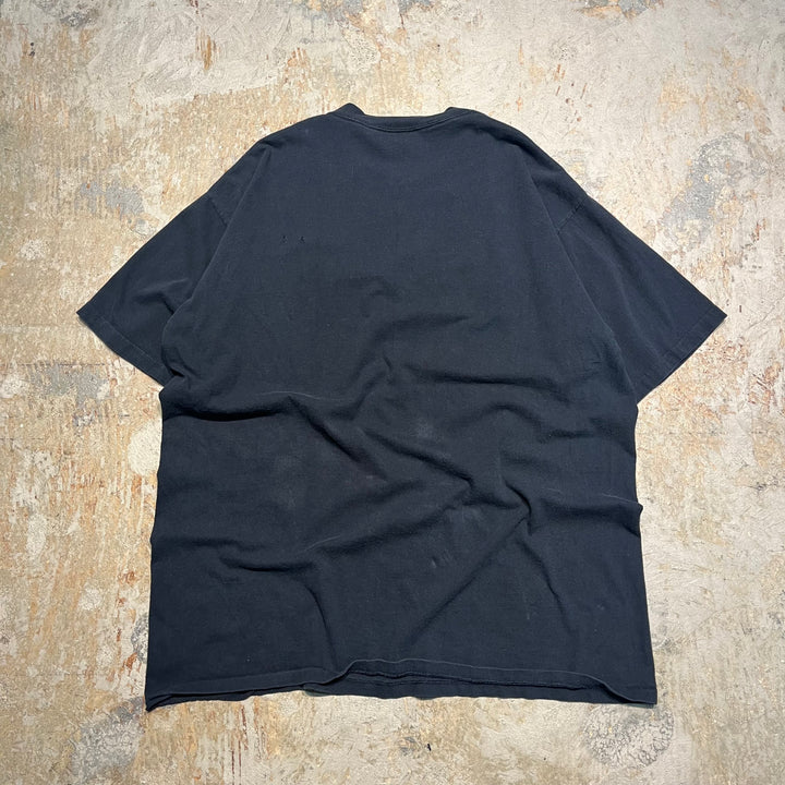 #4692 Used clothing unknown/short sleeve print t-shirt tee/over the hill get over/Size XL