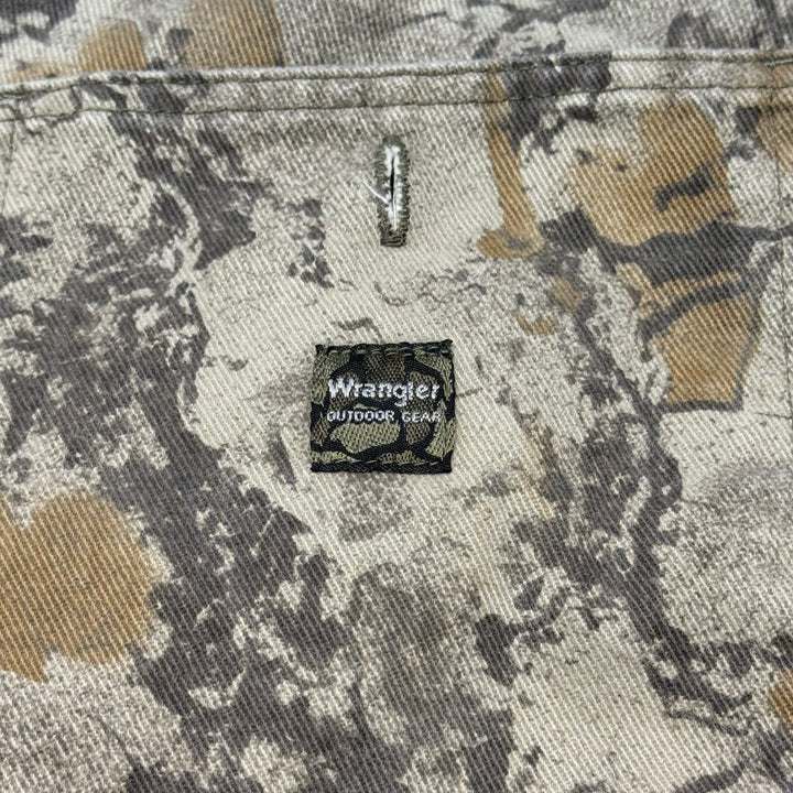 二手服裝Wangler/ Wrangler/ Real Tree Camo Cargo褲子/尺寸W32 x L30