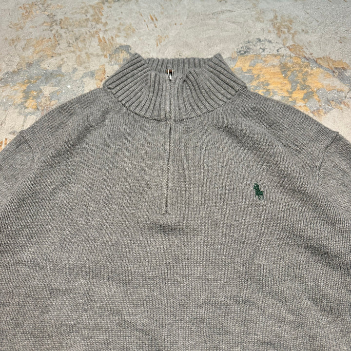 旧衣POLO by Ralph Lauren/ POLO by Ralph Lauren/半拉链针织毛衣/尺寸M
