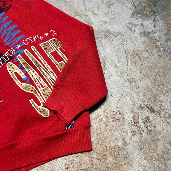 #3995 古着 Unknow/Crew neck sweat/クルーネックスウェット/サンフランシスコ・49ers/NFL/サイズ L
