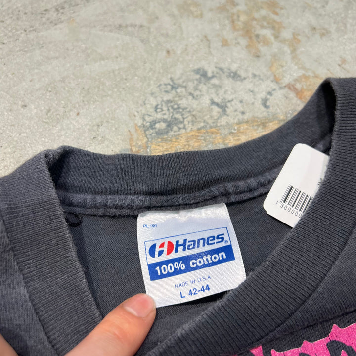 古着 USA製 90's~ ヘインズ / スティーヴィー・ニックス / ヴィンテージ シングルステッチ プリントTシャツ/サイズL