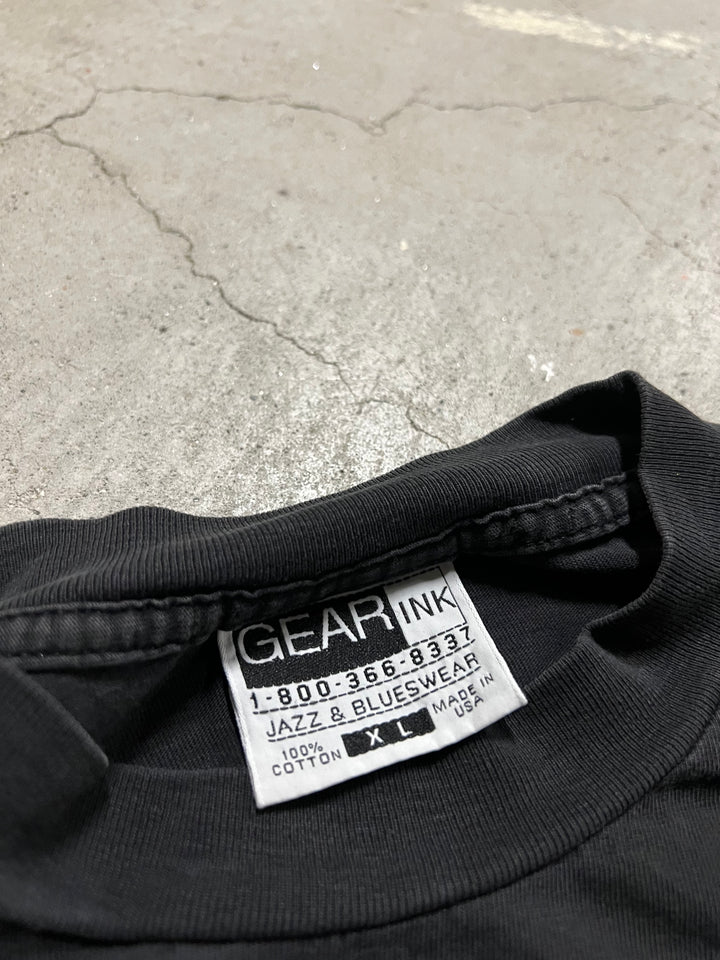 #MA57 古着 USA製 90's ビリー・ホリデー/ヴィンテージ プリント Tシャツ/サイズXL相当