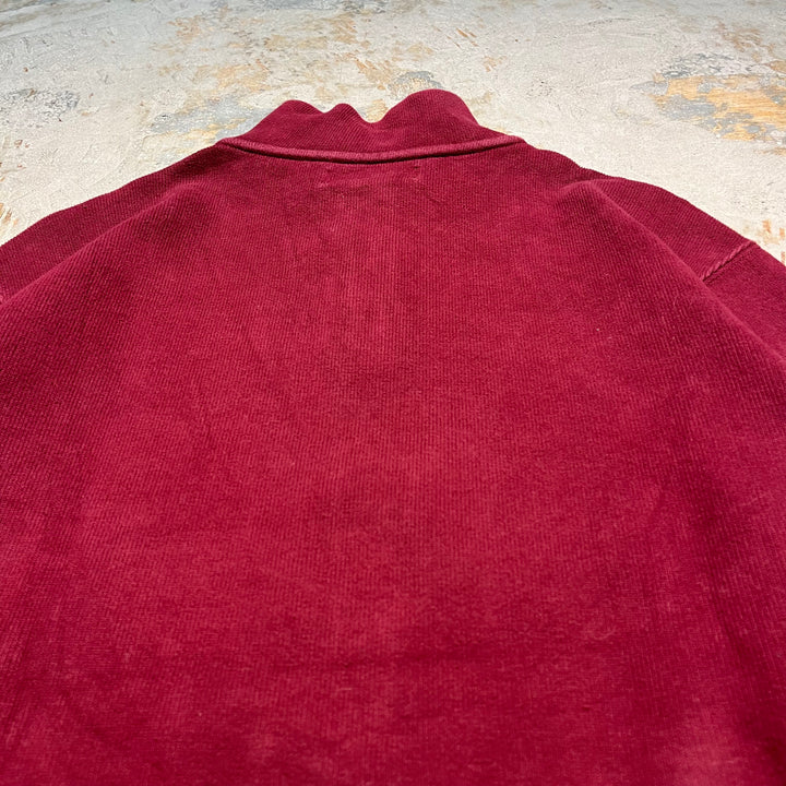 #3894 Ralph Lauren/Cotton Knit Half Zip Swiever Cotton Knit Half Zip/Size M의 사용 의류 폴로
