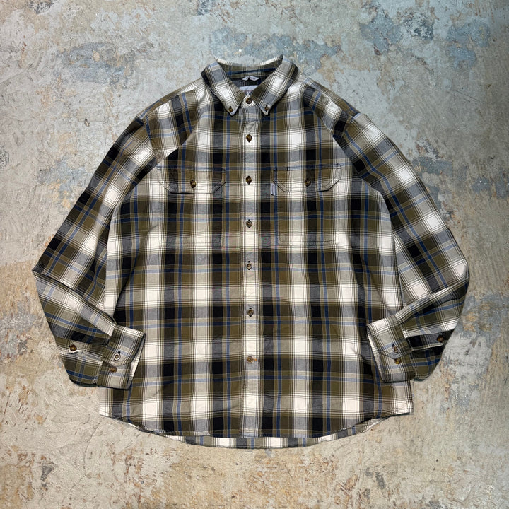 古着 carhartt/カーハート/ 長袖シャツ/チェック柄/サイズL