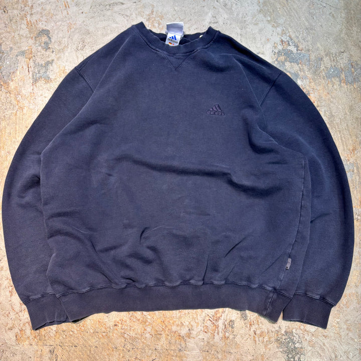 古着 90's adidas/ アディダス/クルーネックスウェット/ サイズXL