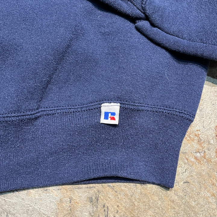 #3556 古着/Russell/ラッセル/Crewneck sweat/クルーネックスウェット/ブランクスウェット/無地/MADE IN U.S.Aサイズ YOUTH L